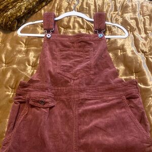Anthropologie Corduroy overalls.